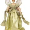 Melrose 18" Pale Green And Brown Angel Tree Topper - Unlit -Northlight 6pdn8ts1nc5jrwlo84pedptj7qsxaflr 14416.1588415410