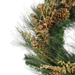 Gold Glitter Pine Cone And Berry Artificial Christmas Wreath - 26-Inch, Unlit 7 Gold Glitter Pine Cone And Berry Artificial Christmas Wreath - 26-Inch, Unlit -Northlight allstate20xdz452 go 26908.1644972727