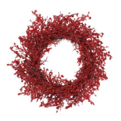 Red Iced Twig Artificial Christmas Wreath - 28-Inch, Unlit -Northlight allstate xai015 re 2 67995.1602682981