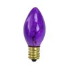 Northlight 25 Transparent C7 Purple Christmas Replacement Bulbs -Northlight b9elssddwymnyrsvlm3pdb1uklgcjcvm 62368.1588369113