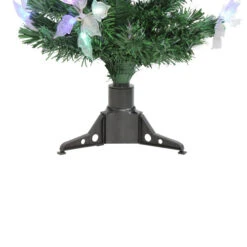 3' Pre-Lit Medium Fiber Optic Floral Artificial Christmas Tree - Multi-Color Lights -Northlight dak gdg 09003f 3 38232.1588406593
