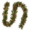 Christmas Central 9' X 10" Pre-Lit Crestwood Spruce Artificial Christmas Garland, Warm White LED Lights -Northlight dnat20cw7e28090306e280909ae28090b1 35658.1664726686