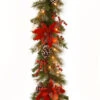 Christmas Central 9' X 12" Pre-Lit B/O LED Tartan Plaid Artificial Christmas Garland – Warm White Lights -Northlight dnat20dc13 147 9bb 1 22358.1665089900