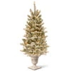 Christmas Central 4’ Pre-Lit Snowy Sheffield Spruce Artificial Christmas Tree, Clear Lights -Northlight dnat20pesl3e28090308e2809040 82922.1588393554