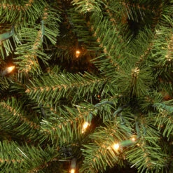 Christmas Central 7.5 Ft. Aspen Spruce Tree With Clear Lights -Northlight dnat ap7 300 75 3 72060.1635595207