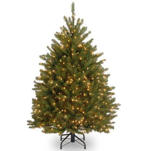 Christmas Central 4’ Pre-Lit Dunhill Fir Artificial Christmas Tree - Clear Lights 3 Christmas Central 4’ Pre-Lit Dunhill Fir Artificial Christmas Tree - Clear Lights