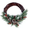 Christmas Central Frosted Pinecones With Grapevine Artificial Christmas Wreath, 16-Inch, Unlit 1 Christmas Central Frosted Pinecones With Grapevine Artificial Christmas Wreath, 16-Inch, Unlit -Northlight dnat frb 16gv 1 1 04113.1664726380