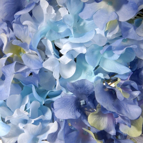 Hydrangea Flower Garden Accents Artificial Wreath - 25-Inch 4 Hydrangea Flower Garden Accents Artificial Wreath - 25-Inch - Image 2