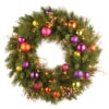 Christmas Central Pre-Lit Kaleidoscope Artificial Christmas Wreath, 30-Inch, White LED Lights 1 Christmas Central Pre-Lit Kaleidoscope Artificial Christmas Wreath, 30-Inch, White LED Lights -Northlight dnat ks13 300l 30wb 01 70171.1642723454