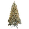 Christmas Central 6' Pre-Lit Crystal Cashmere Artificial Christmas Tree, Clear Lights -Northlight dnat mcc19 300 60 01 44541.1631810849