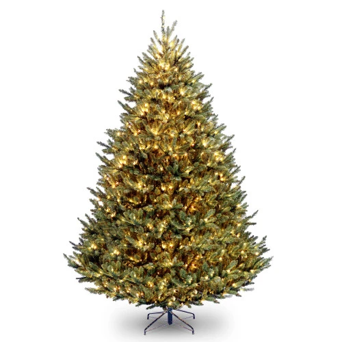 Christmas Central 9’ Pre-Lit Medium Natural Fraser Fir Artificial Christmas Tree, White Lights 3 Christmas Central 9’ Pre-Lit Medium Natural Fraser Fir Artificial Christmas Tree, White Lights