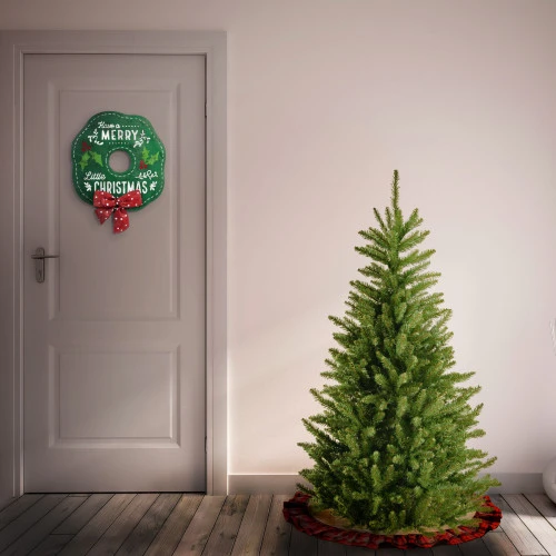 Christmas Central 4.5’ Medium Natural Fraser Fir Artificial Christmas Tree, Unlit 5 Christmas Central 4.5’ Medium Natural Fraser Fir Artificial Christmas Tree, Unlit - Image 3