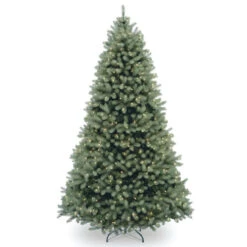 Christmas Central 6.5’ Pre-Lit Full Downswept Douglas Fir Artificial Christmas Tree, White Lights
