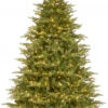 Christmas Central 9’ Pre-Lit Medium Nordic Spruce Artificial Christmas Tree, White Lights -Northlight dnat pens1 307 90 13641.1665346760