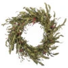 Christmas Central Swirl Grass Artificial Thanksgiving Wreath - 22-Inch, Unlit -Northlight dnat rahv da102w 1 1 34351.1587645145