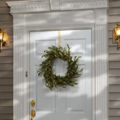 Christmas Central Swirl Grass Artificial Thanksgiving Wreath - 22-Inch, Unlit -Northlight dnat rahv da102w 1 3 76346.1587645145