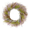 Christmas Central Lavender Artificial Wreath - 24-Inch -Northlight dnat ras hy27524w l1 1 53423.1631812647