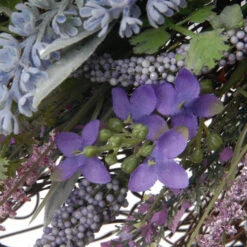 Christmas Central Lavender Artificial Wreath - 24-Inch -Northlight dnat ras hy27524w l1 3 44489.1631812647