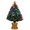 Christmas Central 3' Pre-Lit Medium Artificial Ornamented Christmas Fireworks Tree, Fiber Optic Lights -Northlight dnat szox7 100l 36 1 1 96005.1587645073