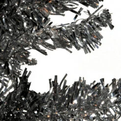 Christmas Central 3' Black Tinsel Artificial Christmas Tree, Unlit -Northlight dnat tt33 704 30 1 2 83208.1670489791