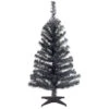 Christmas Central 3' Black Tinsel Artificial Christmas Tree, Unlit -Northlight dnat tt33 704 30 1 09975.1670489791