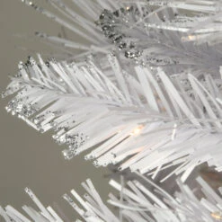 Christmas Central 6' Pre-Lit White Full Winchester Pine Artificial Christmas Tree, White Lights 7 Christmas Central 6' Pre-Lit White Full Winchester Pine Artificial Christmas Tree, White Lights -Northlight dnat wchw7 300 60 3 76584.1670489788