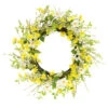 Daisy And Dogwood Artificial Floral Wreath, Yellow 24-Inch - 33400772 1 Daisy And Dogwood Artificial Floral Wreath, Yellow 24-Inch - 33400772 -Northlight dpul20305 dw8298 24 1 41559.1588393622