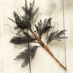 Set Of 4 Faux Black, Green And Red Dark Pine Berry Pick, 21" -Northlight dwing fx89435b 2 22303.1588406312