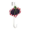 18" Red And White Striped Chalkboard Christmas Ornament Wreath Door Hanger -Northlight f1askts1npantjcafcfwfcxhjz8zgjeh 40195.1588368312