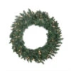 Northlight Pre-Lit Traditional Pine Artificial Christmas Wreath - 30-Inch, Clear Lights -Northlight fwqywxed5d1cl26nuhpsxz2cpuwgzbmz 52324.1588356336