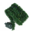 18' X 2.5" Pre-Lit Battery Operated Pine Artificial Christmas Garland - Multicolor LED Lights