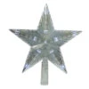 9.5" Lighted Clear Twinkling 5-Point Star Christmas Tree Topper - Clear White LED Lights -Northlight hofert 1967 02 75287.1665610747
