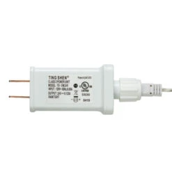 9.5" Lighted Clear Twinkling 5-Point Star Christmas Tree Topper - Clear White LED Lights -Northlight hofert 1967 2 55985.1665610747