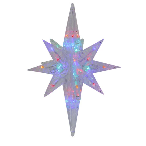 19" LED Multi-Colored 3D Bethlehem Star For Indoor/Outdoor Christmas Decor 3 19" LED Multi-Colored 3D Bethlehem Star For Indoor/Outdoor Christmas Decor