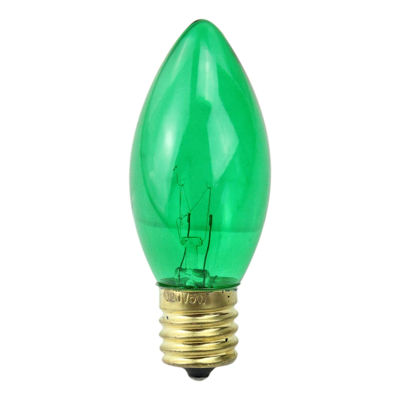 Northlight Pack Of 25 Transparent Green C9 Christmas Replacement Bulbs 3 Northlight Pack Of 25 Transparent Green C9 Christmas Replacement Bulbs