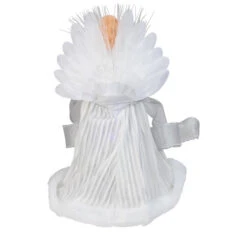 Kurt Adler 12" Silver And White LED Lighted Fiber Optic Angel Christmas Tree Topper -Northlight ksa ul1084 2 31496.1588415245