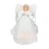 Kurt Adler 12" Divine Ivory Lighted Angel Christmas Tree Topper - Clear Lights -Northlight ksa ul1085 06604.1588406624