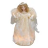 Kurt Adler 12" Lighted Ivory Angel With Halo Christmas Tree Topper - Clear Lights -Northlight ksa ul2186 51355.1588415456