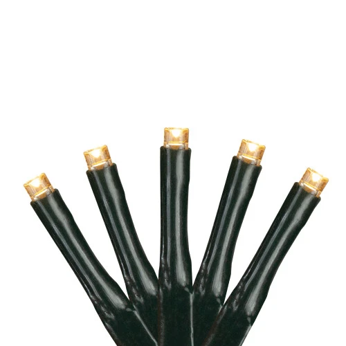 171 Warm White LED 8-Function Twinkle Christmas Lights - 17 Ft Green Wire 3 171 Warm White LED 8-Function Twinkle Christmas Lights - 17 Ft Green Wire