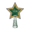 10" Lighted Green And Yellow Star NCAA North Dakota State Bison Christmas Tree Topper -Northlight memc col nds 2303 23281.1588398721