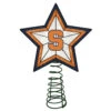 10" Lighted White Star NCAA Syracuse Orange Christmas Tree Topper -Northlight memc col syr 690 62663.1588398668