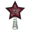 10" Lighted Maroon And White Star NCAA University Of South Carolina Gamecocks Christmas Tree Topper -Northlight memc col usc 2303 41670.1588400744