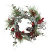 Northlight Frosted Bells, Berries And Pinecones Artificial Christmas Wreath, 24-Inch, Unlit -Northlight mhhxk6to2kisxtywpcrvkqin2qxs70pb 35798.1588370976