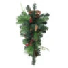 Northlight 24" Green Pre-Decorated Pinecone Artificial Christmas Teardrop Swag - Unlit -Northlight northlight20s04205 39894.1587643983