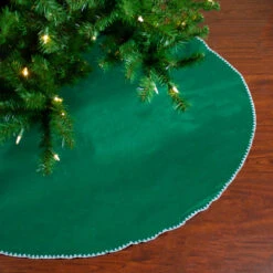 Northlight 48" Red And White Shell Reversible Christmas Tree Skirt -Northlight northlight 550023go 3 67304.1588369398