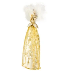Northlight 10" Gold And White Angel Christmas Tree Topper, Unlit 10 Northlight 10" Gold And White Angel Christmas Tree Topper, Unlit -Northlight northlight e27404 3updated 87067.1640647156