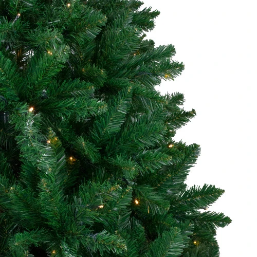 Northlight 7.5' Pre-Lit Full Twin Lakes Fir Artificial Christmas Tree - Warm White LED Lights 7 Northlight 7.5' Pre-Lit Full Twin Lakes Fir Artificial Christmas Tree - Warm White LED Lights - Image 5