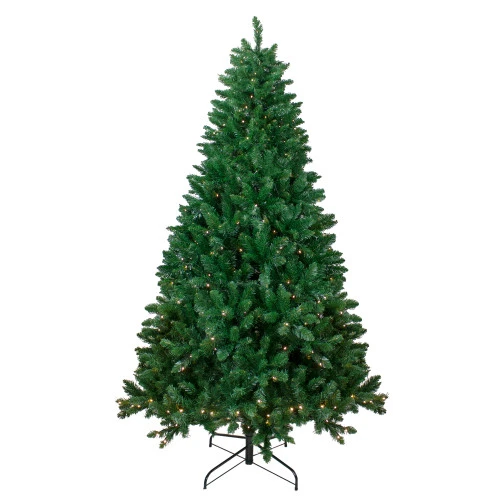 Northlight 6.5' Pre-Lit Twin Lakes Fir Artificial Christmas Tree - Warm White LED Lights 3 Northlight 6.5' Pre-Lit Twin Lakes Fir Artificial Christmas Tree - Warm White LED Lights