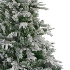Northlight 6.5' Flocked Winfield Fir Artificial Christmas Tree - Unlit -Northlight northlight hb27062 1 20397.1665783351