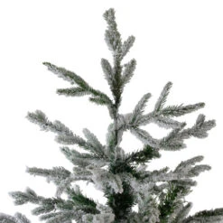 Northlight 6.5' Flocked Winfield Fir Artificial Christmas Tree - Unlit -Northlight northlight hb27062 2 81325.1665783351